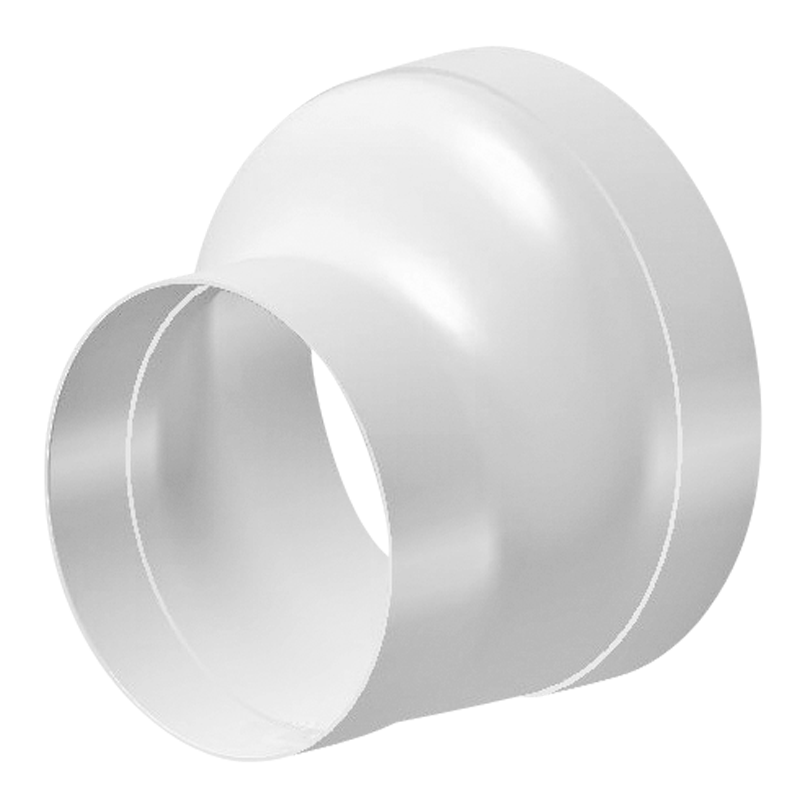 Round duct reduction