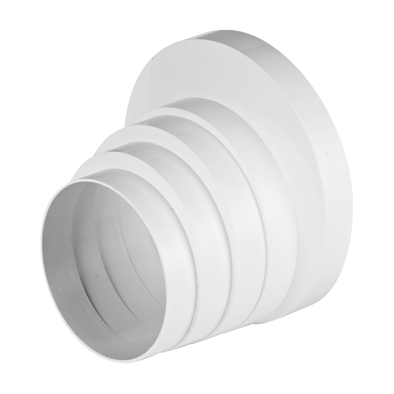 Mutistage round duct reduction